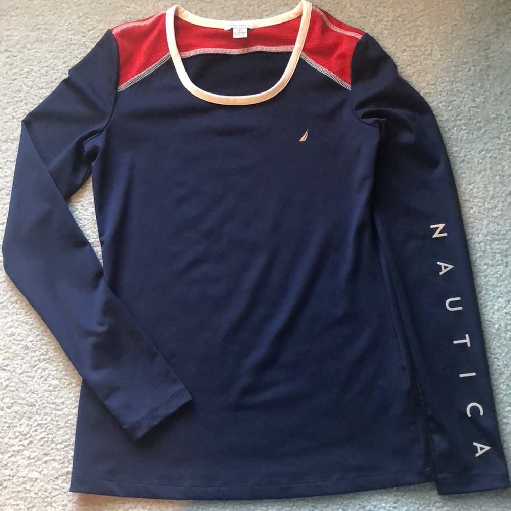 Nautica Athletic Long-Sleeved Tee